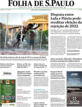 Capa Folha de S.Paulo