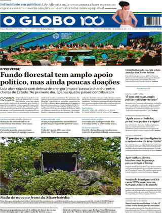 Capa O Globo