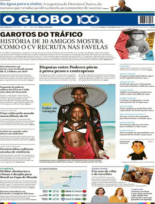 Capa O Globo