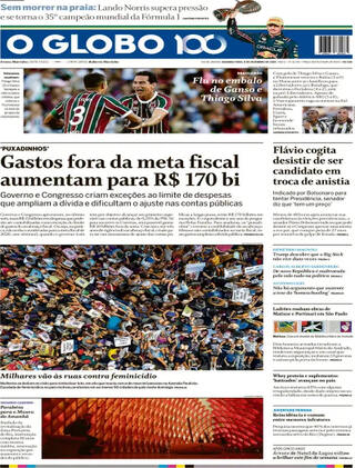 Capa O Globo
