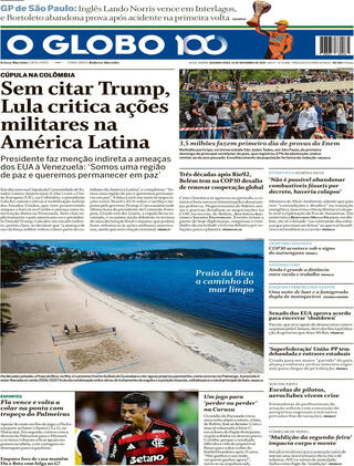 Capa O Globo