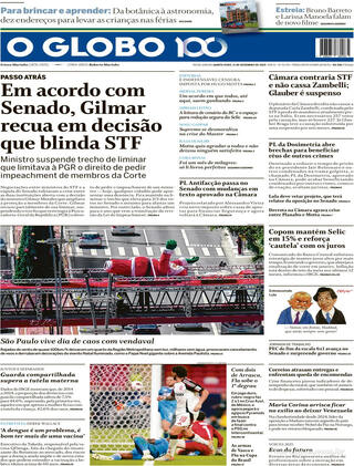 Capa O Globo
