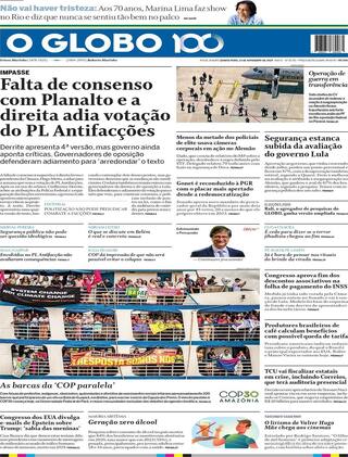 Capa O Globo