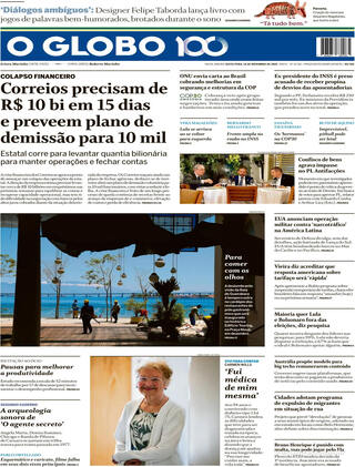 Capa O Globo