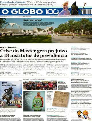 Capa O Globo