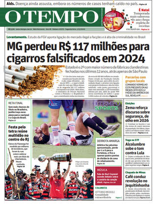 Capa Jornal O Tempo
