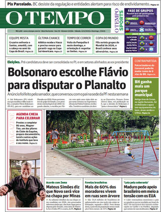 Capa Jornal O Tempo