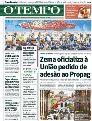 Capa Jornal O Tempo