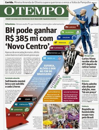 Capa Jornal O Tempo