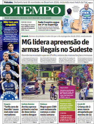 Capa Jornal O Tempo