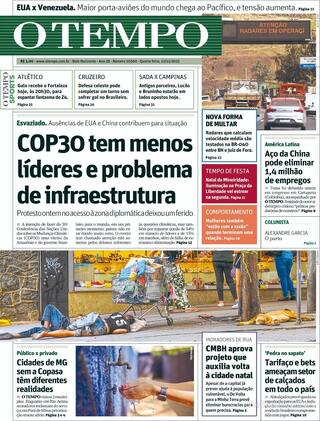 Capa Jornal O Tempo