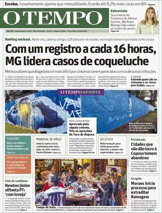 Capa Jornal O Tempo