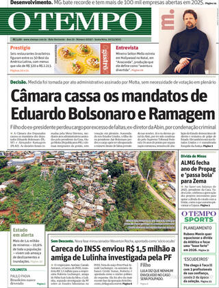 Capa Jornal O Tempo