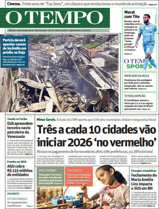 Capa Jornal O Tempo