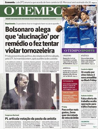 Capa Jornal O Tempo