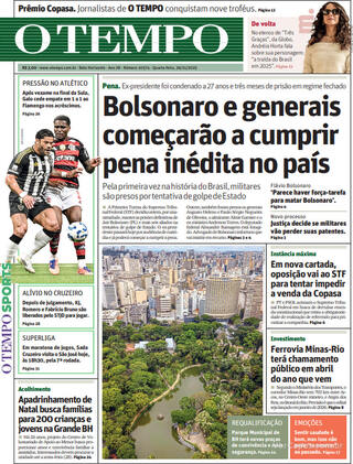 Capa Jornal O Tempo
