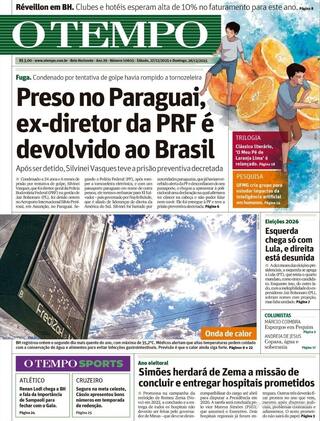 Capa Jornal O Tempo
