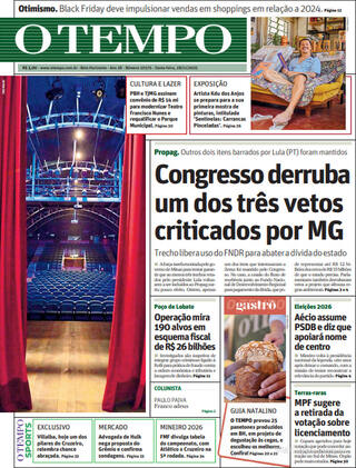 Capa Jornal O Tempo