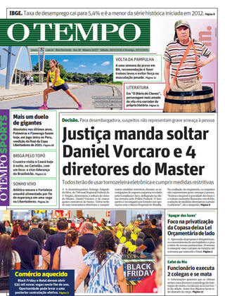 Capa Jornal O Tempo