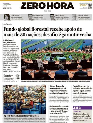 Capa Zero Hora