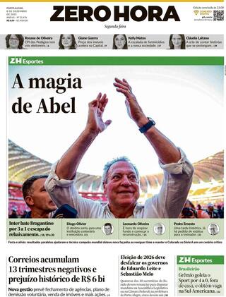 Capa Zero Hora