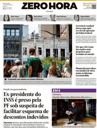 Capa Zero Hora