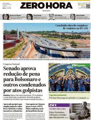 Capa Zero Hora