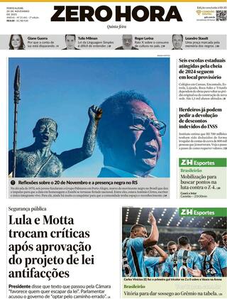 Capa Zero Hora