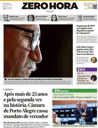 Capa Zero Hora