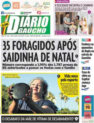 Capa Diário Gaúcho