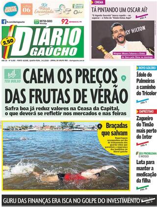 Capa Diário Gaúcho