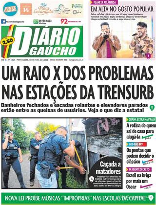 Capa Diário Gaúcho