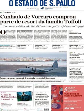 Capa Estadão