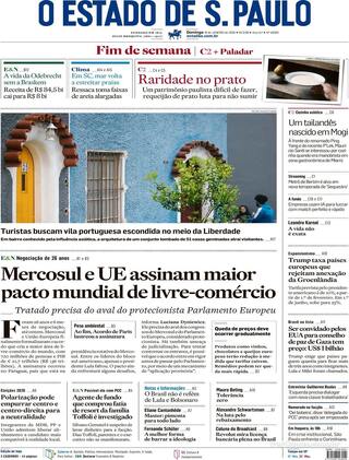 Capa Estadão