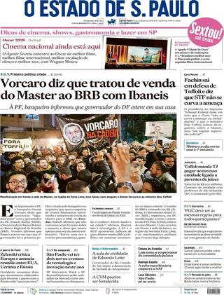 Capa Estadão