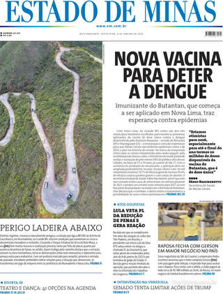 Capa Estado de Minas