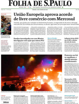 Capa Folha de S.Paulo