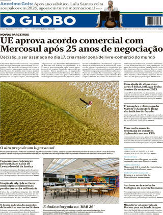 Capa O Globo