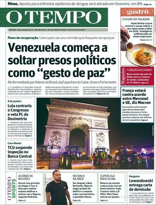 Capa Jornal O Tempo
