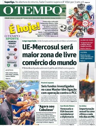 Capa Jornal O Tempo