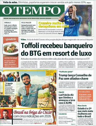 Capa Jornal O Tempo