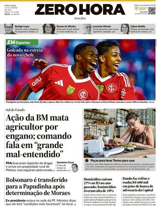 Capa Zero Hora